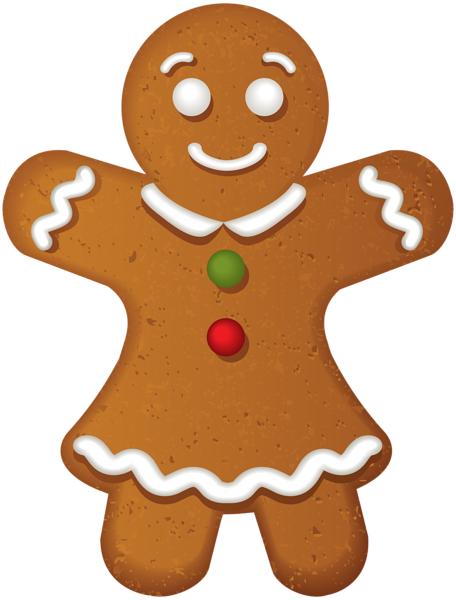 This png image - Gingerbread Girl Cookie PNG Clip Art, is available for free download