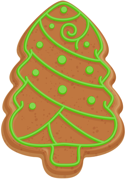 This png image - Gingerbread Xmas Tree Cookie PNG Clip Art, is available for free download