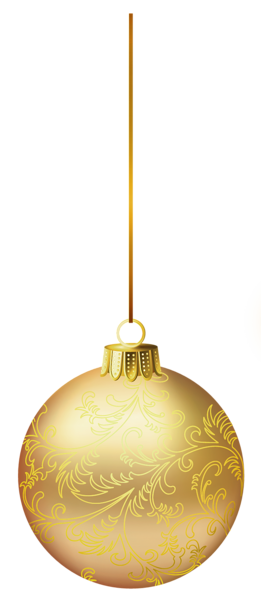 This png image - Gold Christmas Ball PNG Picture, is available for free download