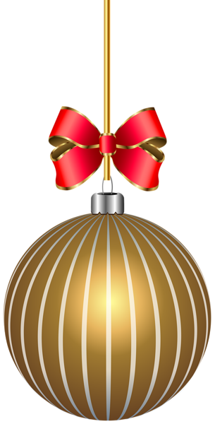 This png image - Gold Christmas Ball Transparent PNG Clip Art, is available for free download