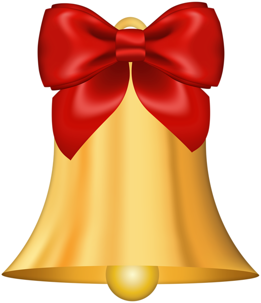 This png image - Gold Christmas Bell PNG Deco Clipart, is available for free download