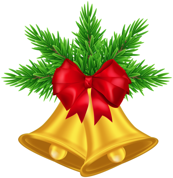 This png image - Gold Christmas Bells PNG Clipart, is available for free download