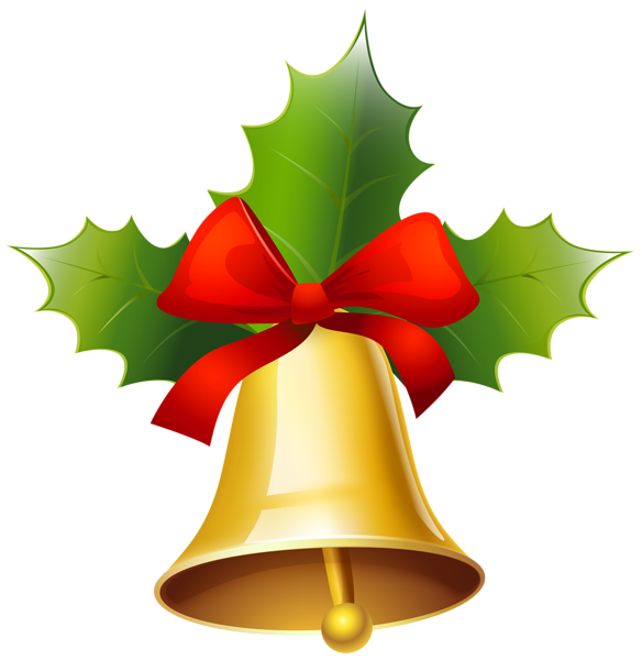 This png image - Golden Christmas Bell PNG Clipart Image, is available for free download