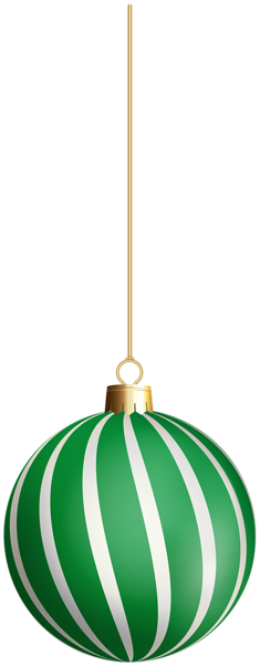 This png image - Green Christmas Ball PNG Clipart, is available for free download