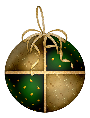This png image - Green Christmas Ornament PNG Picture, is available for free download