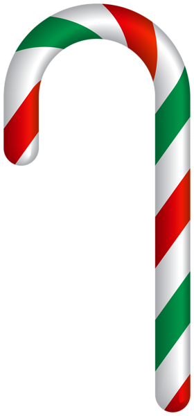This png image - Green Red Candy Cane PNG Clipart, is available for free download