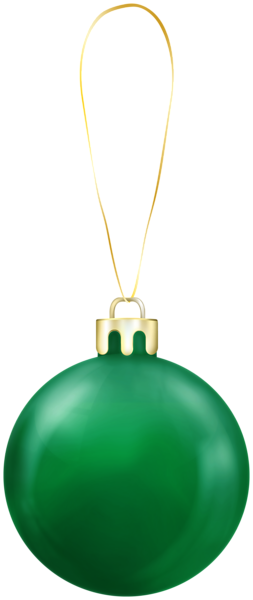 This png image - Green Xmas Ball PNG Clipart, is available for free download
