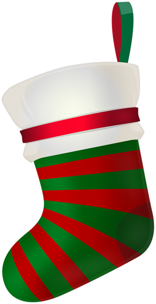 This png image - Hanging Christmas Stocking PNG Clipart, is available for free download