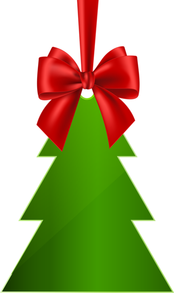 This png image - Hanging Christmas Tree PNG Clip Art Image, is available for free download