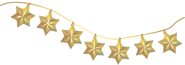 This png image - Hanging Stars Decoration PNG Clip Art Image, is available for free download