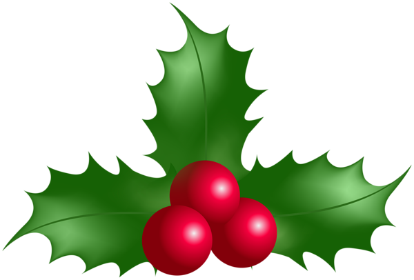 This png image - Holly Mistletoe Deco PNG Clipart, is available for free download