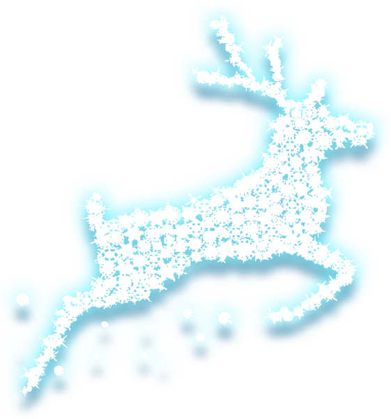 This png image - Icy Deer PNG Clipart, is available for free download