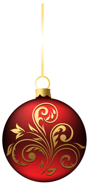 This png image - Large Transparent BlueRed Christmas Ball Ornament PNG Clipart, is available for free download