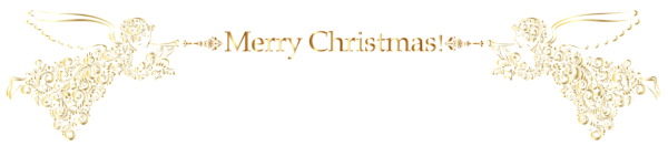 This png image - Merry Christmas Angels Decor PNG Clipart Image, is available for free download