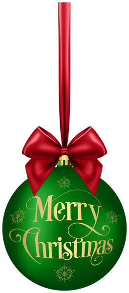 This png image - Merry Christmas Ball Green Clip Art Deco Image, is available for free download