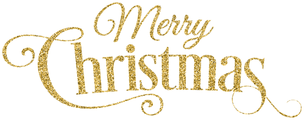 Merry Christmas Deco Gold Clip Art Image | Gallery Yopriceville - High-Quality Images and ...