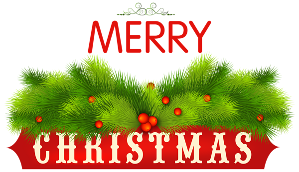 This png image - Merry Christmas Decorative PNG Clipart Image, is available for free download