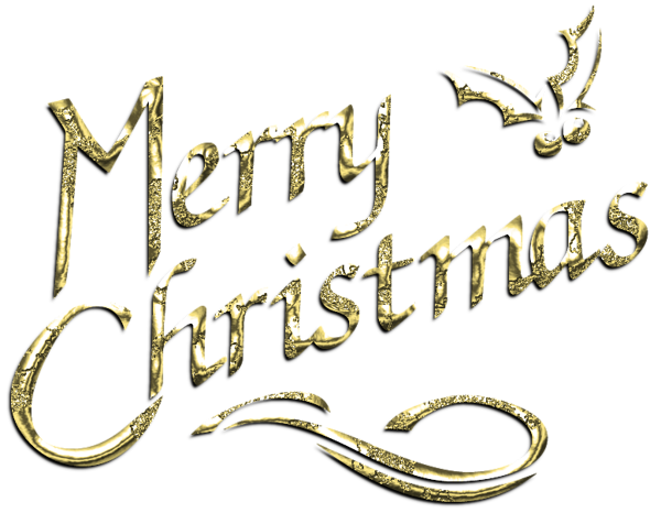 This png image - Merry Christmas Decorative Text Label, is available for free download
