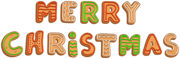 This png image - Merry Christmas Gingerbread PNG Clipart, is available for free download
