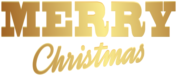 This png image - Merry Christmas Gold Text Clip Art, is available for free download