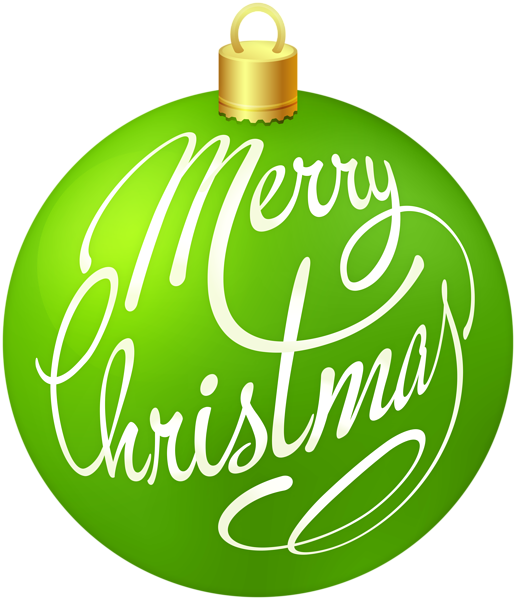 This png image - Merry Christmas Ornament PNG Clip Art Image, is available for free download
