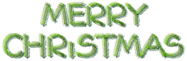 This png image - Merry Christmas Pine Text Decoration PNG Clip Art Image, is available for free download