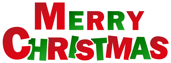 This png image - Merry Christmas Red Green Text Clipart, is available for free download