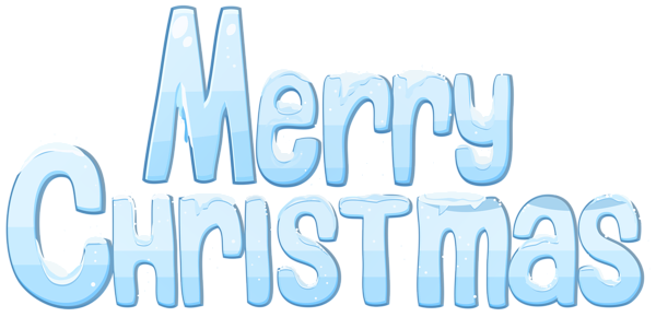 This png image - Merry Christmas Snowy Text PNG Clipart, is available for free download