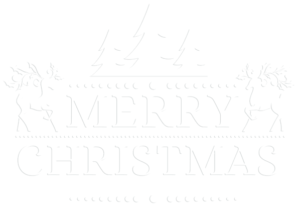 This png image - Merry Christmas White Transparent PNG Clip Art, is available for free download