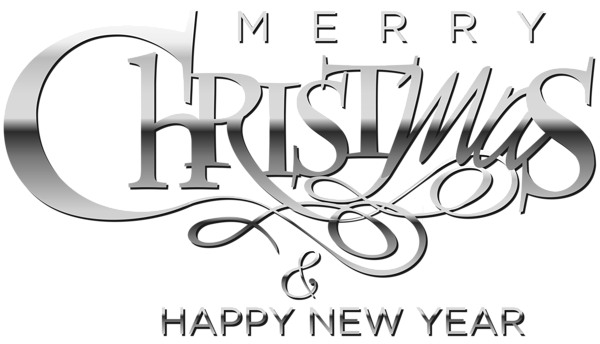 This png image - Merry Christmas and Happy New Year Clip Art, is available for free download