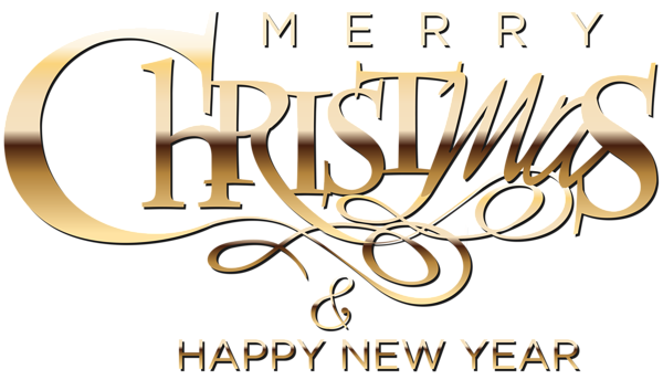 This png image - Merry Christmas and Happy New Year Clip Art Image, is available for free download