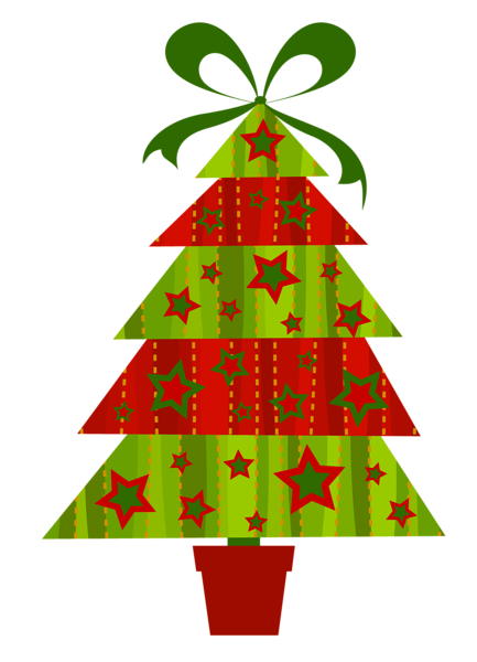 This png image - Modern Christmas Tree Transparent PNG Clipart, is available for free download