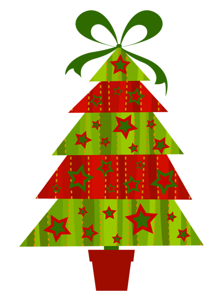 Modern Christmas Tree Transparent PNG Clipart | Gallery Yopriceville