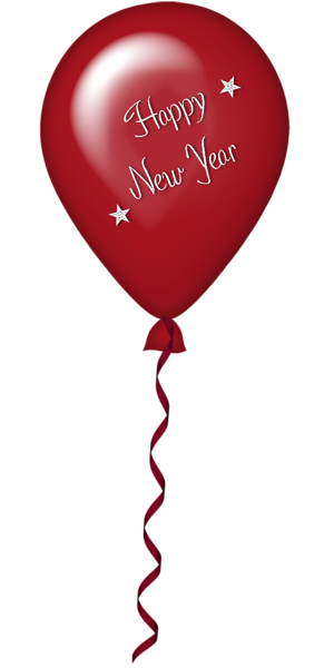 This png image - New Year Red Balloon PNG Clipart, is available for free download