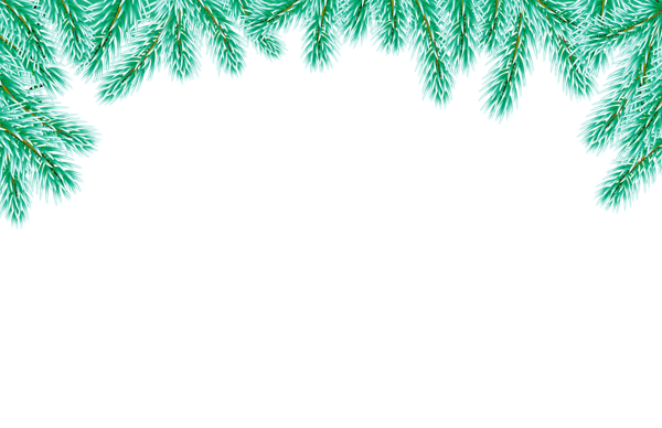 This png image - Pine Branches Border Top PNG Transparent Clipart, is available for free download
