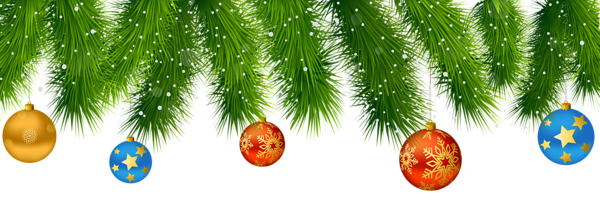 This png image - Pine Christmas Decoration PNG Clipart Image, is available for free download