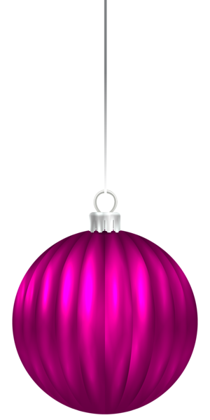 This png image - Pink Christmas Ball Ornament PNG Clip Art Image, is available for free download