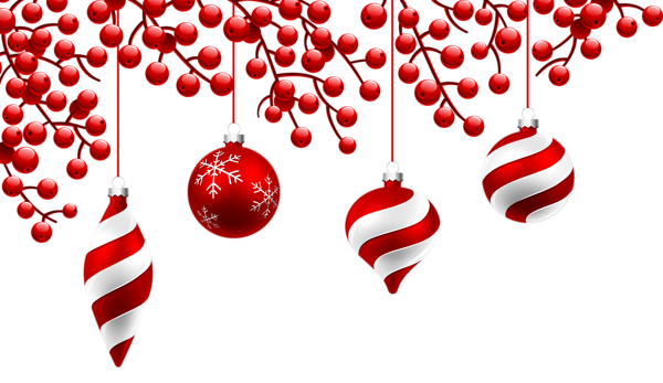 This png image - Red Christmas Decoration PNG Clipart Image, is available for free download
