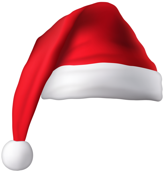This png image - Red Christmas Santa Hat Clip Art Image, is available for free download