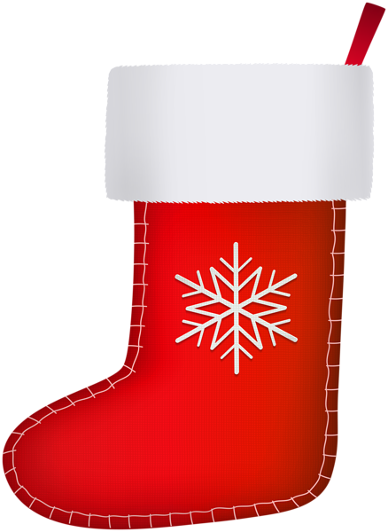 This png image - Red Christmas Stocking Clip Art Image, is available for free download