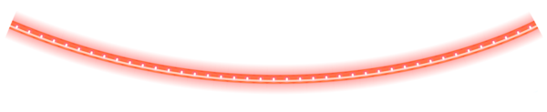 This png image - Red Glowing Christmas tube PNG Clipart, is available for free download