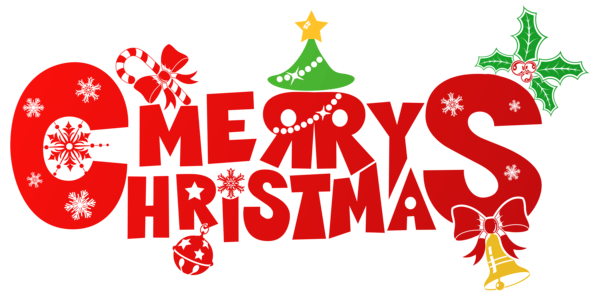 Red Merry Christmas PNG Clipart Image | Gallery Yopriceville - High ...