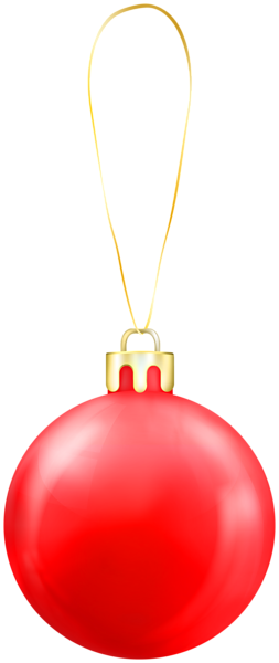 This png image - Red Xmas Ball PNG Clipart, is available for free download