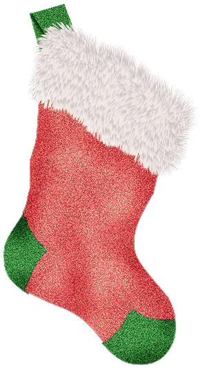 Red and Green Christmas Stocking PNG Picture | Gallery Yopriceville - High-Quality Images and ...