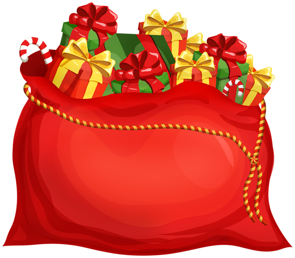 This png image - Santa Bag Clip Art Image, is available for free download