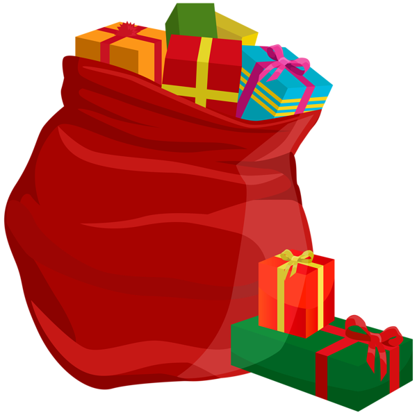 This png image - Santa Bag PNG Clip Art, is available for free download