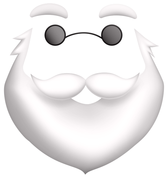 This png image - Santa Claus Beard PNG Transparent Clipart, is available for free download