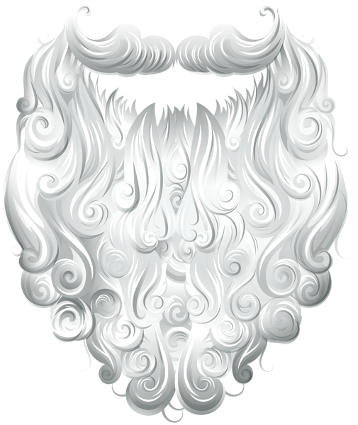 This png image - Santa Claus Beard Transparent Clip Art Image, is available for free download