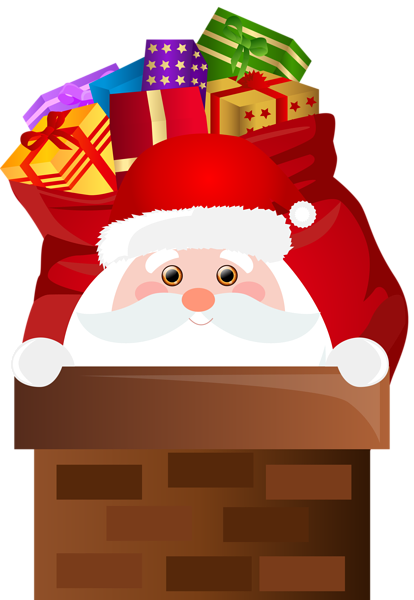 This png image - Santa Claus Chimney Transparent PNG Clip Art, is available for free download
