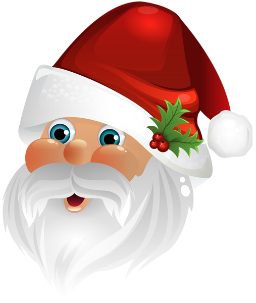 This png image - Santa Claus Face Transparent Clip Art Image, is available for free download
